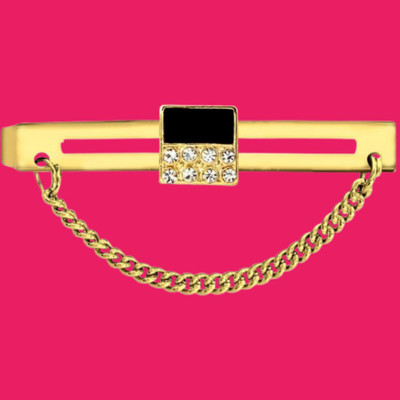 shopglobal Brass Tie Pin(Gold)