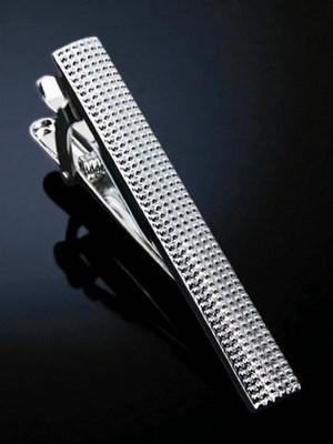 FashMade Brass Tie Pin(Silver)