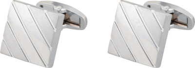 house of common Brass Cufflink(Silver)