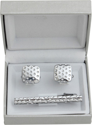 TIEPIN Metal Tie Pin Set(Silver)