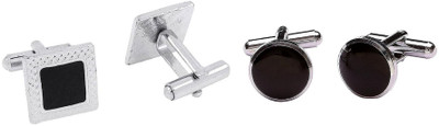 FashMade Stainless Steel Cufflink(Black)