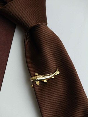 TOSSIDO Brass Tie Pin(Gold)