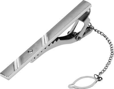 David Klein Metal Tie Pin(Silver)