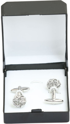 SANDHA Metal Cufflink Set(Silver)