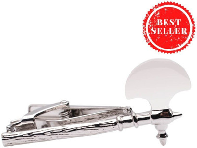 the tie hub Brass Tie Pin(Silver)