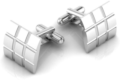 Iski Uski Lifestyle Silver Cufflink(Silver)