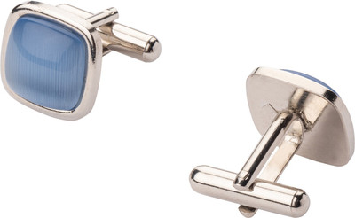 house of common Brass Cufflink(Blue)