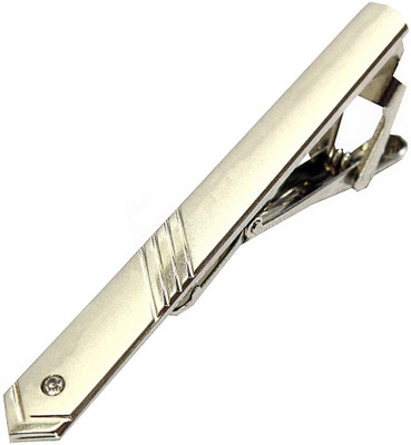LEONARDI Brass Tie Pin(Silver)