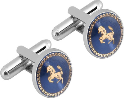 EXOTICA Fashions Metal Cufflink(Blue)