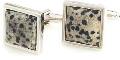 PELUCHE Brass Cufflink(Black, Grey)