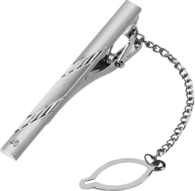 shivay Metal Tie Pin(Silver)