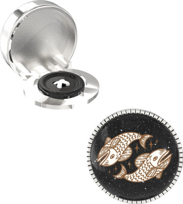 The Smart Buttons Alloy Cufflink(White)