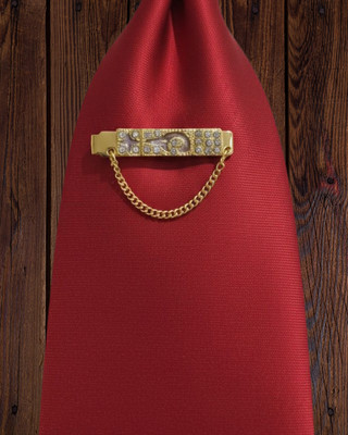 LUXURIOUS DESIGN Alloy Tie Pin(Gold)