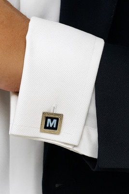 FashMade Brass Cufflink(Black)