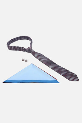 LOUIS PHILIPPE Metal Cufflink Set(Maroon)