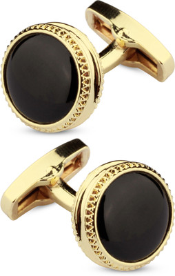 Panjatan Brass Cufflink(Black)