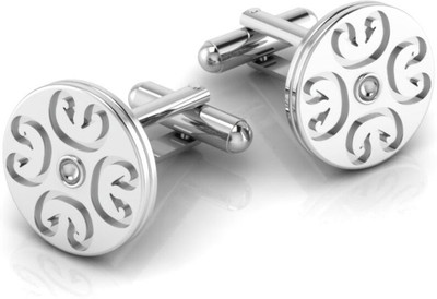 Iski Uski Lifestyle Silver Cufflink(Silver)