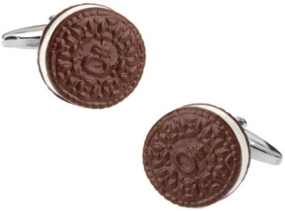 the tie hub Brass Cufflink(Brown)