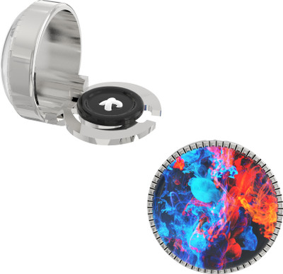 The Smart Buttons Alloy Cufflink(White)