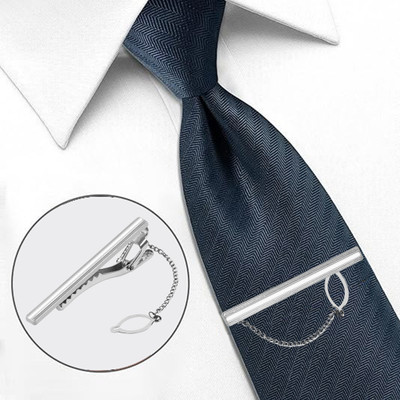 house of common Metal Tie Pin(Silver)