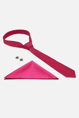 VAN HEUSEN Steel Cufflink Set(Red)