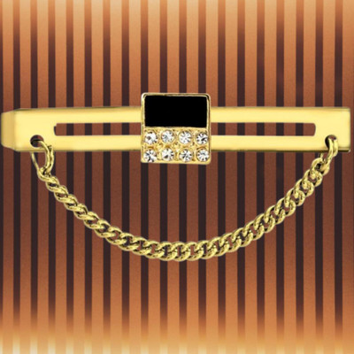 shopglobal Brass Tie Pin(Gold)