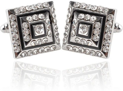 IMPORTIKAAH Metal Cufflink(Black)