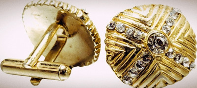 nts Metal Cufflink Set(Gold)