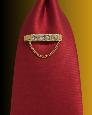 LUXURIOUS DESIGN Alloy Tie Pin(Gold)