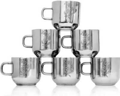 STOREeASY Stainless Steel(Silver, Cup Set)