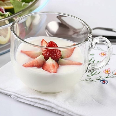 KS enterprise Pack of 1 Glass 140ML TEA ROUND CUPBA(Clear, Cup)