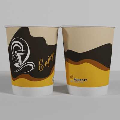 Paricott Pack of 200 Paper(Multicolor, Cup Set)
