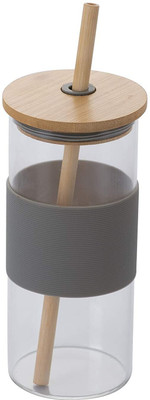 Coozico Glass Tea Coffee & Sugar Container  - 400 ml(Multicolor)