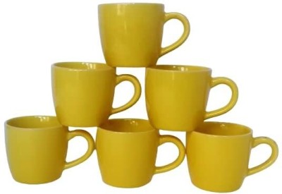 AVI Ceramic(Yellow, Cup Set)