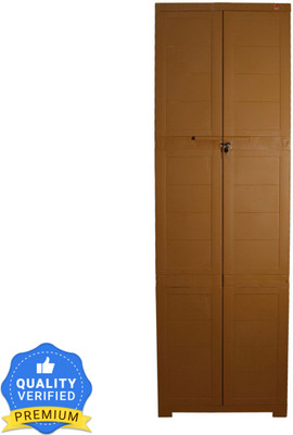 Cello Storage Cupboard Plastic Cupboard(Finish Color - Wood, DIY(Do-It-Yourself))
