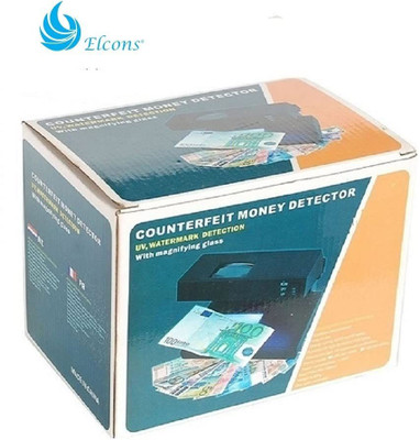 ELCONS Uv MIni fnd Countertop Counterfeit Currency Detector(UV, WM, MG)