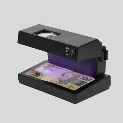 ELCONS Fake Note Detector–UV&Magnetic Counterfeit Currency Detector Countertop Counterfeit Currency Detector(UV, MG)
