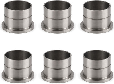 AVLEN Silver Rod Rail Bracket Metal(Pack of 6)