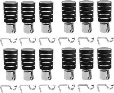 Ebenezer Silver Rod Rail Bracket Metal(Pack of 24)