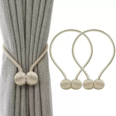 HomeCloud Beige Tieback Hook Metal(Pack of 2)