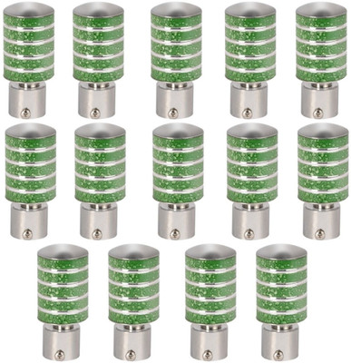 ZYREX Green Rod Rail Bracket, Curtain Knobs Metal(Pack of 14)