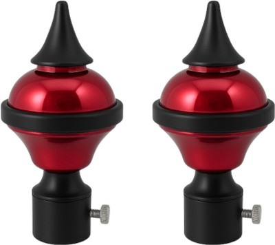 Scraft Red Rod Rail Bracket Metal(Pack of 2)