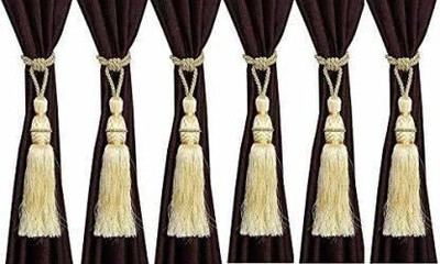 Radhey Radhey Decor Beige Tassels(Pack of 6)