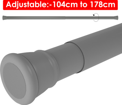 Story@home Grey Curtain Rods Metal(Pack of 1)