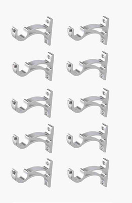 flytech Silver Rod Rail Bracket(Pack of 10)