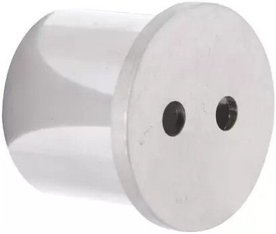 Ebenezer Silver Rod Rail Bracket Metal(Pack of 8)