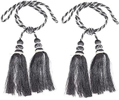 Shri Krishna Grey Tassels(Pack of 2)