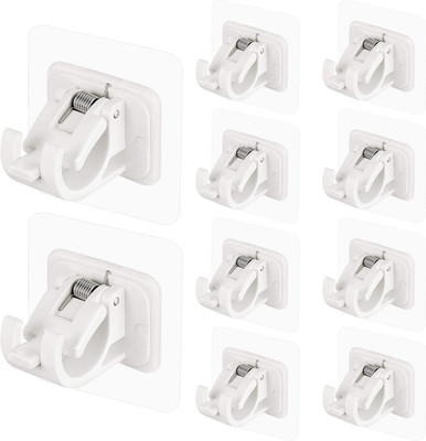 Mirramor Silver Curtain Hooks Metal(Pack of 10)
