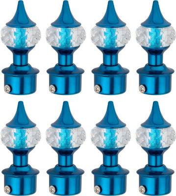 Taimur shah hardware Blue Curtain Knobs Metal(Pack of 8)