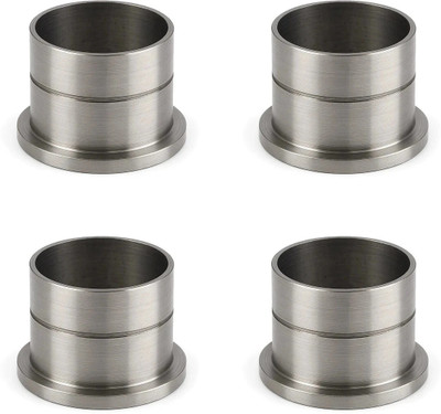 AVLEN Silver Rod Rail Bracket Metal(Pack of 4)